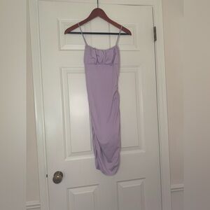 Lavender Spaghetti Strap Dress